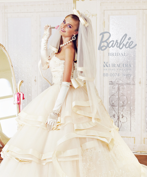 69999円→限定値下げ】Barbie bridal ウェディングドレス 7号 - スーツ 